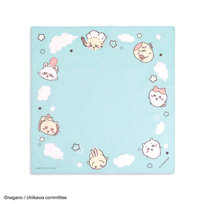 Chiikawa Handkerchief (Sky Green)