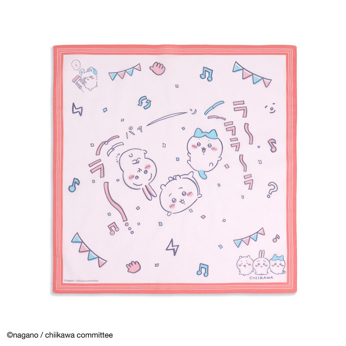 Chiikawa Handkerchief (Slot Pink)