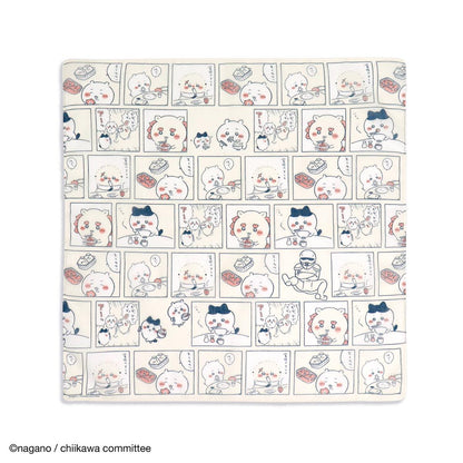 ちいかわ ハンカチ（もぐもぐ ベージュ）