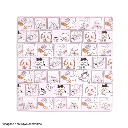 吉伊卡哇 手帕（咕噜咕噜 粉色）
