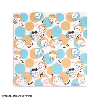 Chiikawa Handkerchief (Dots Cream)