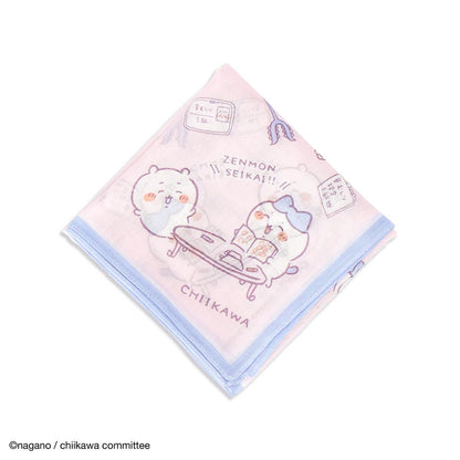 吉伊卡哇 手帕（特訓 粉色）