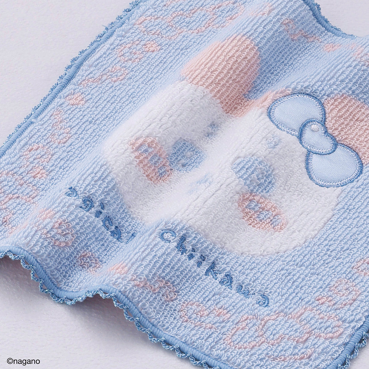 吉伊卡哇 手帕毛巾 (小傢伙 淺藍色)