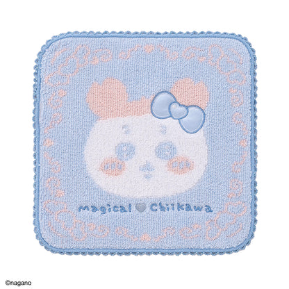 吉伊卡哇 手帕毛巾 (小傢伙 淺藍色)