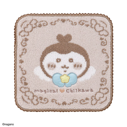 吉伊卡哇 手帕毛巾 (小傢伙 米色)