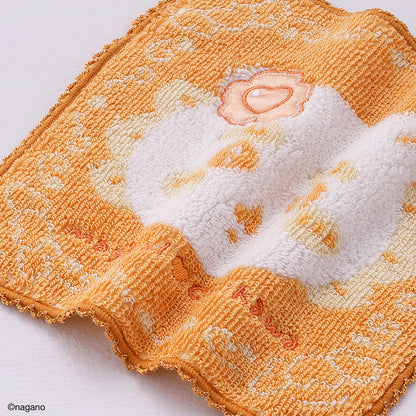 Chiikawa Handkerchief Towel (Small One Orange)