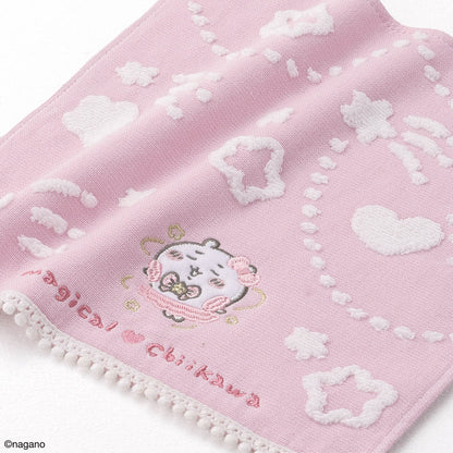 ちいかわ まじかるちいかわ タオルハンカチ（変身だ・ピンク）