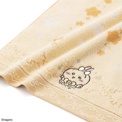 ちいかわ まじかるちいかわ フェイスタオル（なんかむちゃまじかる・イエロー）