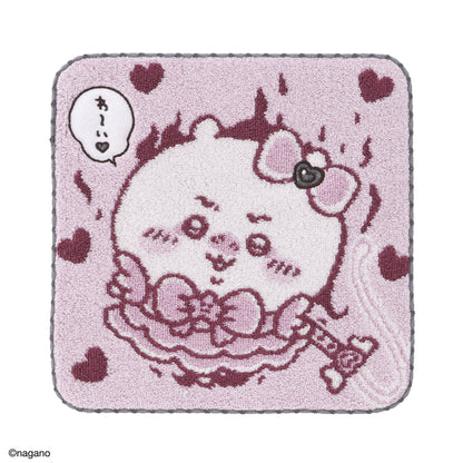 ちいかわ まじかるちいかわ タオルハンカチ（悪いバージョン ・ピンク）
