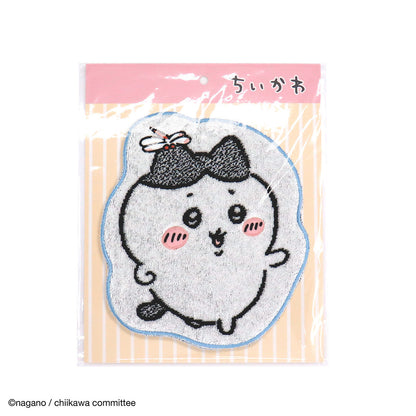 吉伊卡哇 切割毛巾巾（藍色）