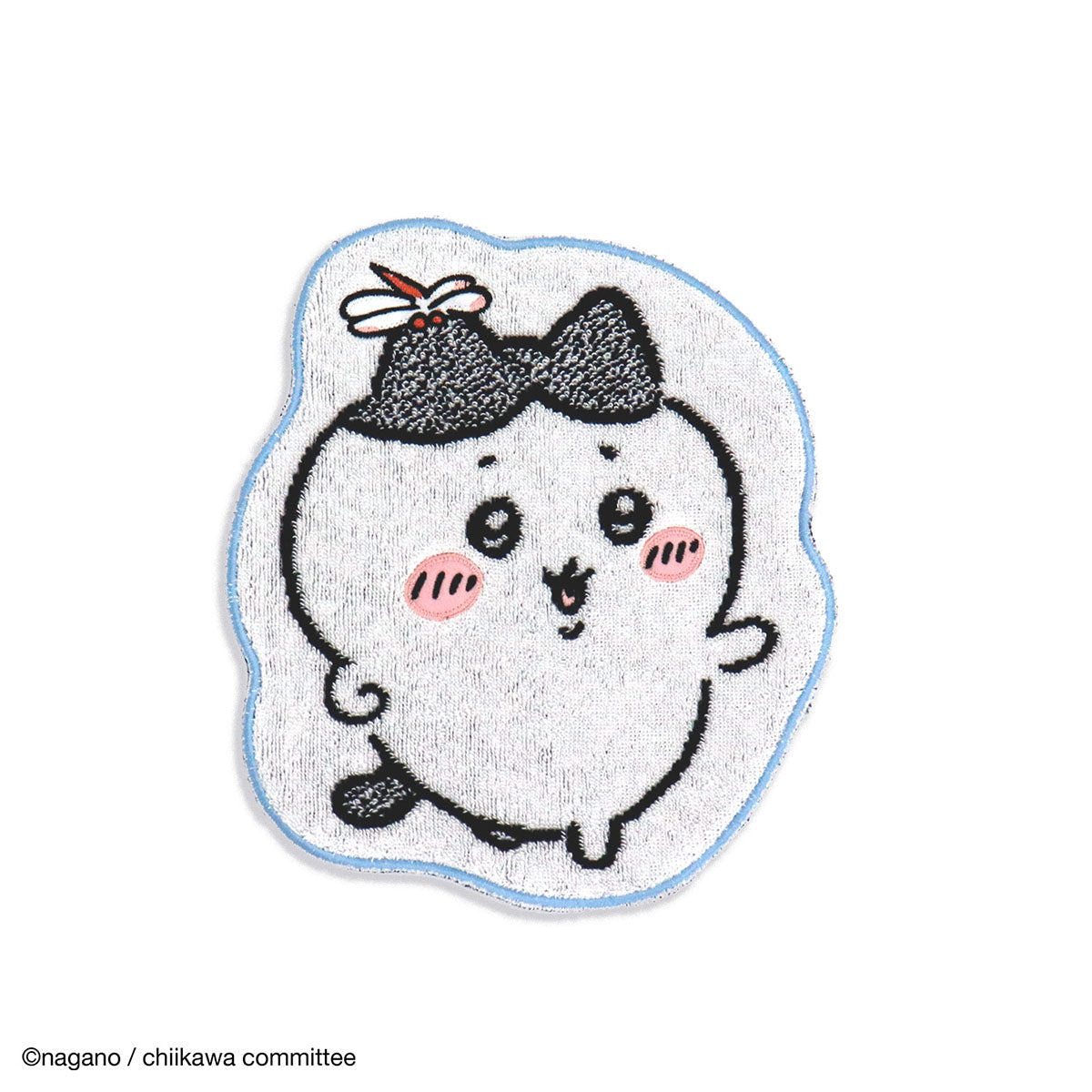 吉伊卡哇 切割毛巾巾（藍色）