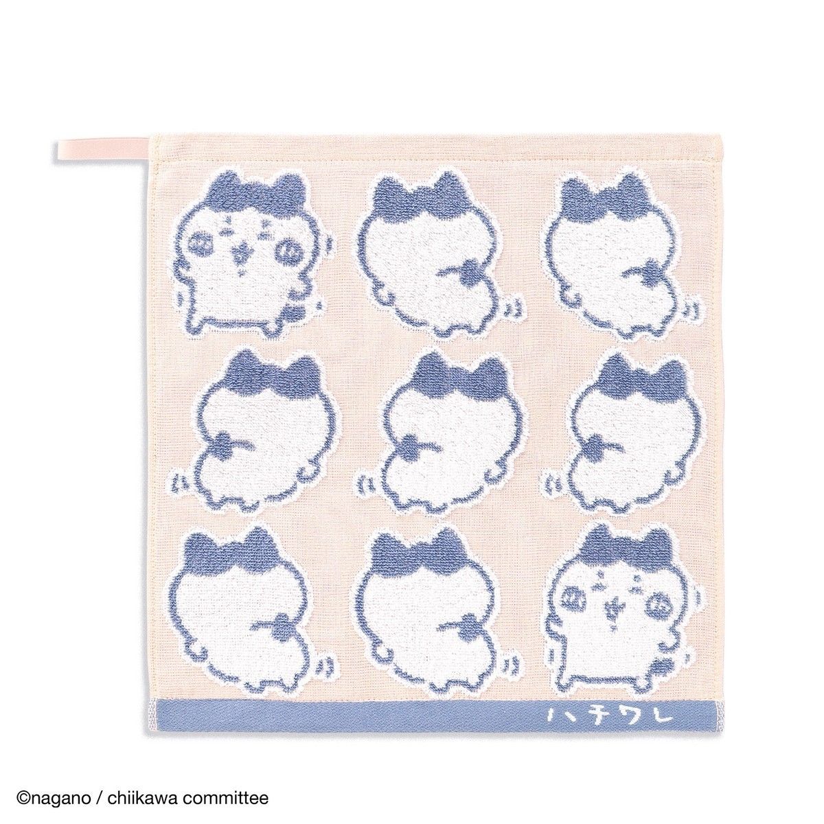 Chiikawa Loop-Attached Wash Towel (Yay Pink)