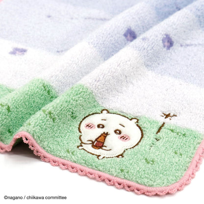 Chiikawa Towel Handkerchief (Breeze Pink)