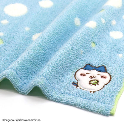 Chiikawa Towel Handkerchief (Sour Blue)