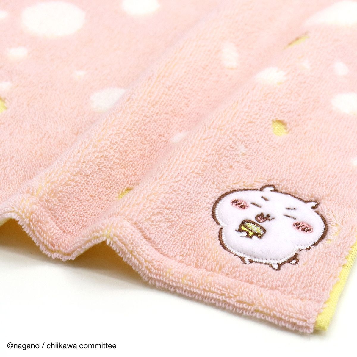 Chiikawa Towel Handkerchief (Sour Pink)