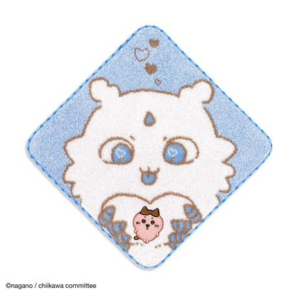 吉伊卡哇 毛巾手帕（凝固了 蓝色）