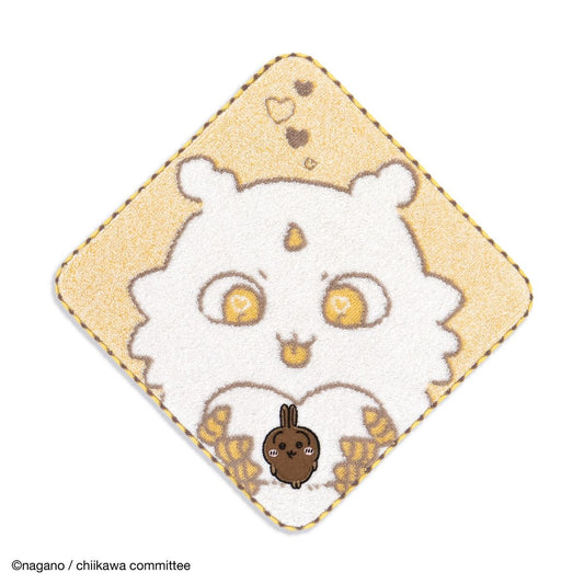 ちいかわ タオルハンカチ（かたまってるよ イエロー）