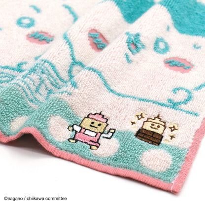 ちいかわ タオルハンカチ（ピロン アイボリー）