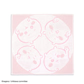 ちいかわ ウォッシュタオル（ピース ピンク）