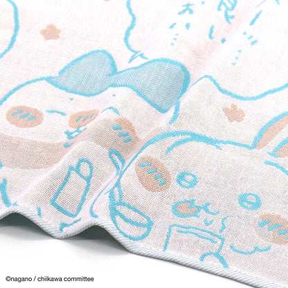 ちいかわ ウォッシュタオル（ほのぼの ブルー）