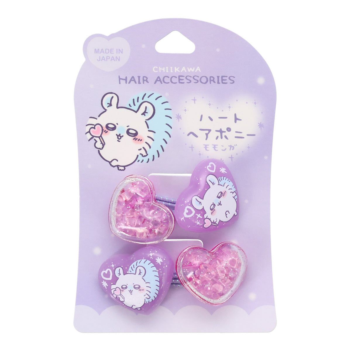 吉伊卡哇 心形发圈2件套（飞鼠）