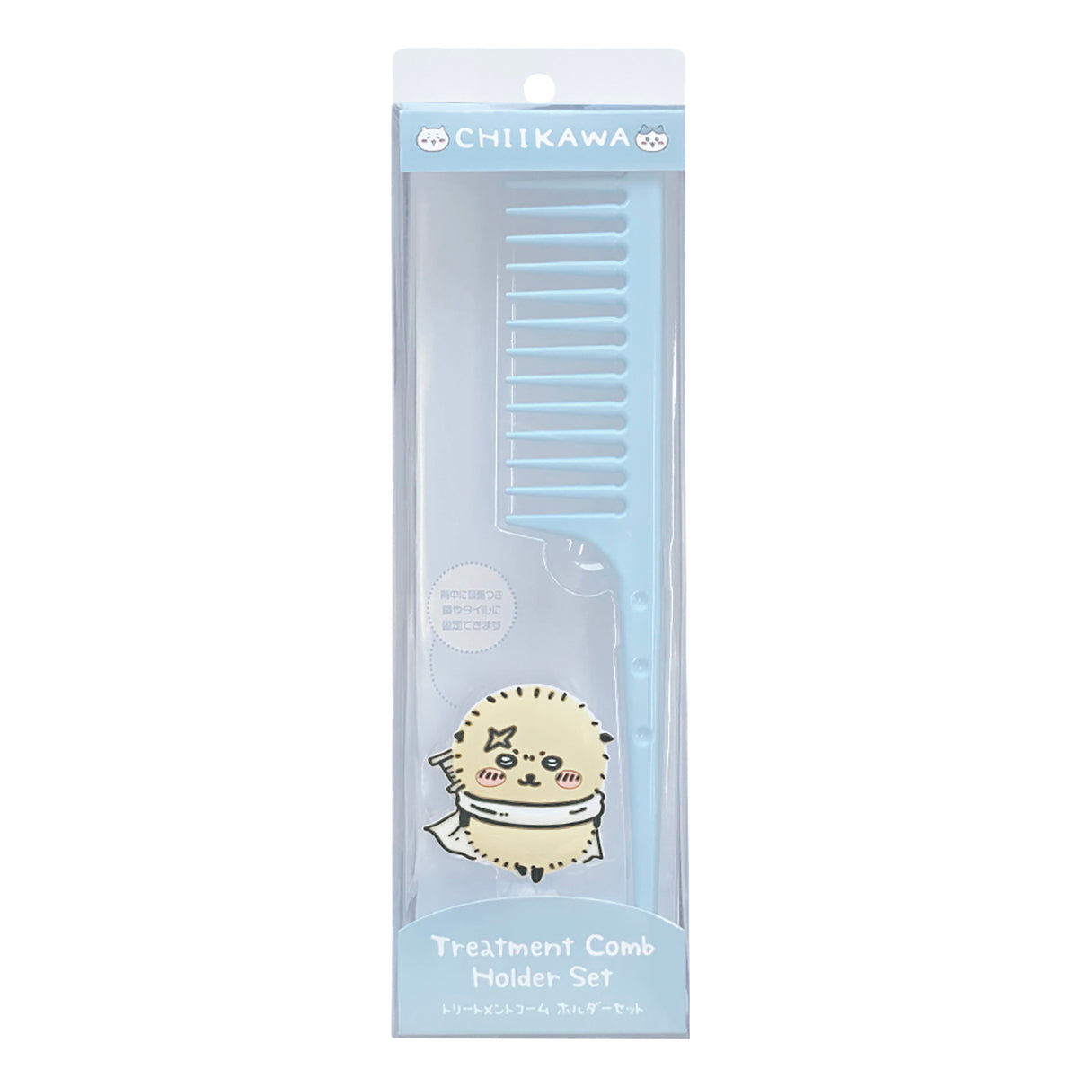 Chiikawa Treatment Comb Holder Set (Rakko)
