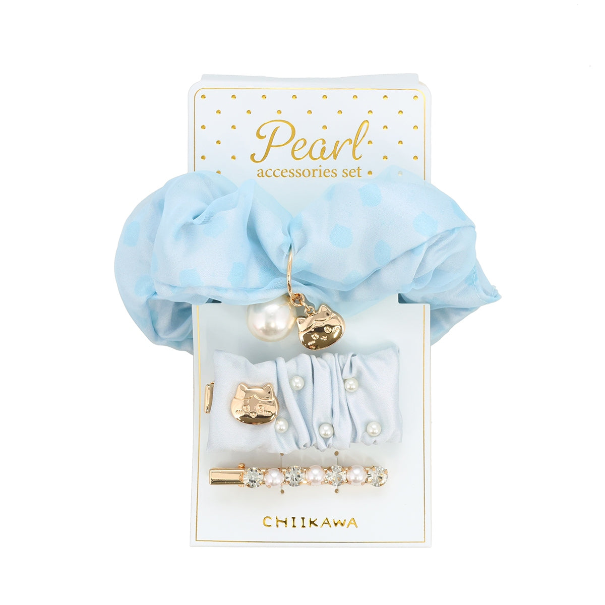ちいかわ パールヘアアクセサリー（ハチワレ）