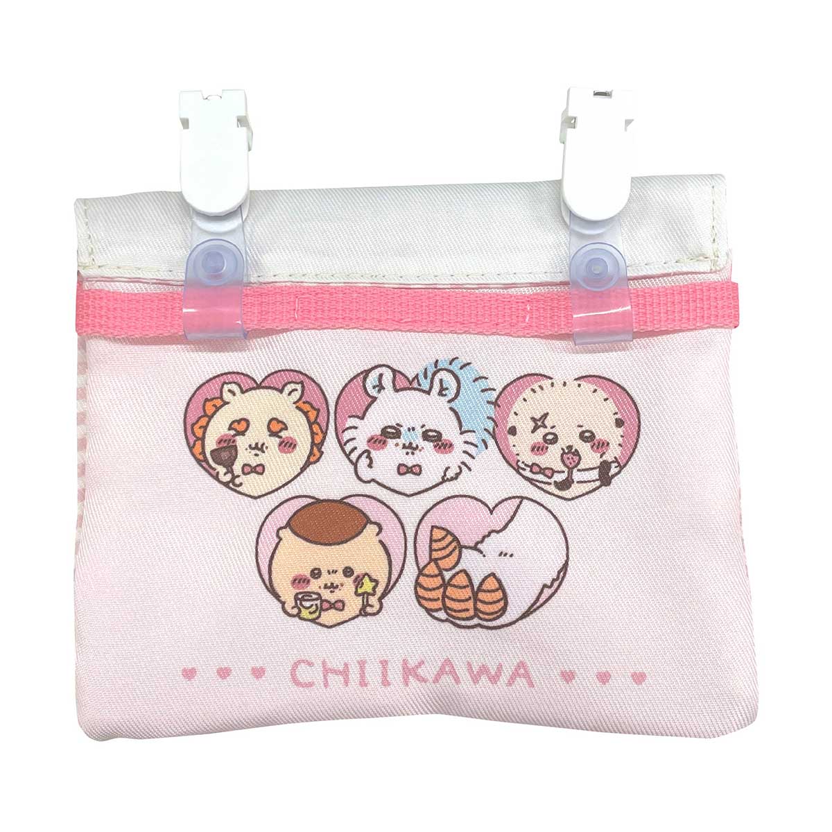 Chiikawa Shoulder Strap Multi-Pocket (Chiikawa Chocolate)