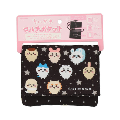 Chiikawa Multi-Pocket with Shoulder Strap BK