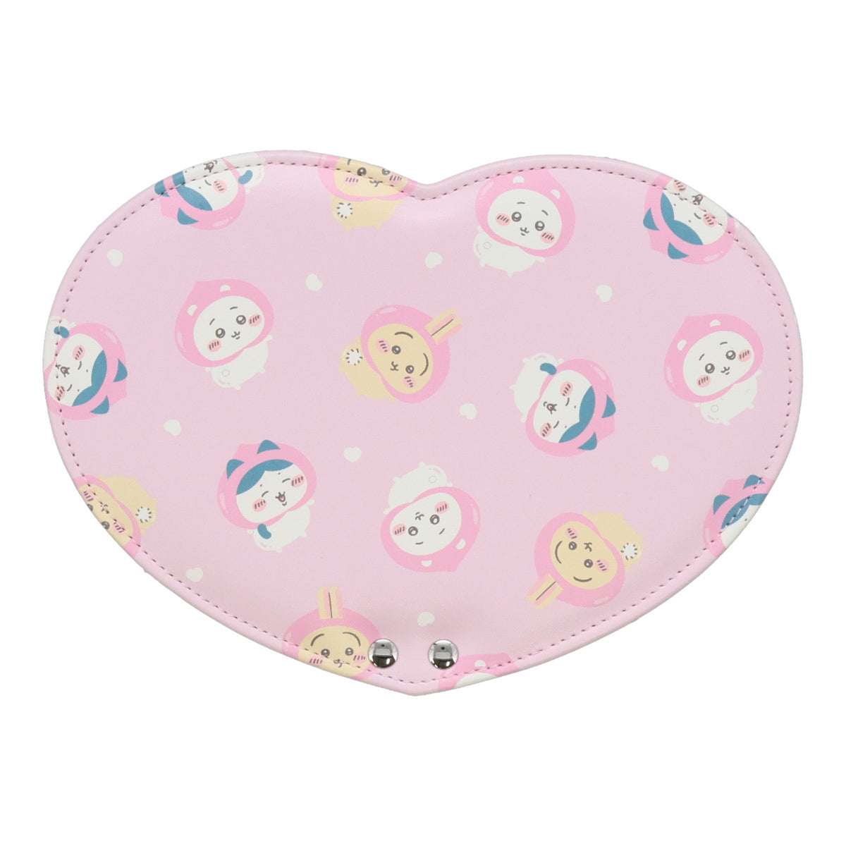 吉伊卡哇 心形镜子 (桃色)