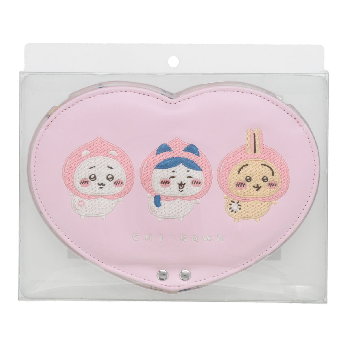 吉伊卡哇 心形镜子 (桃色)