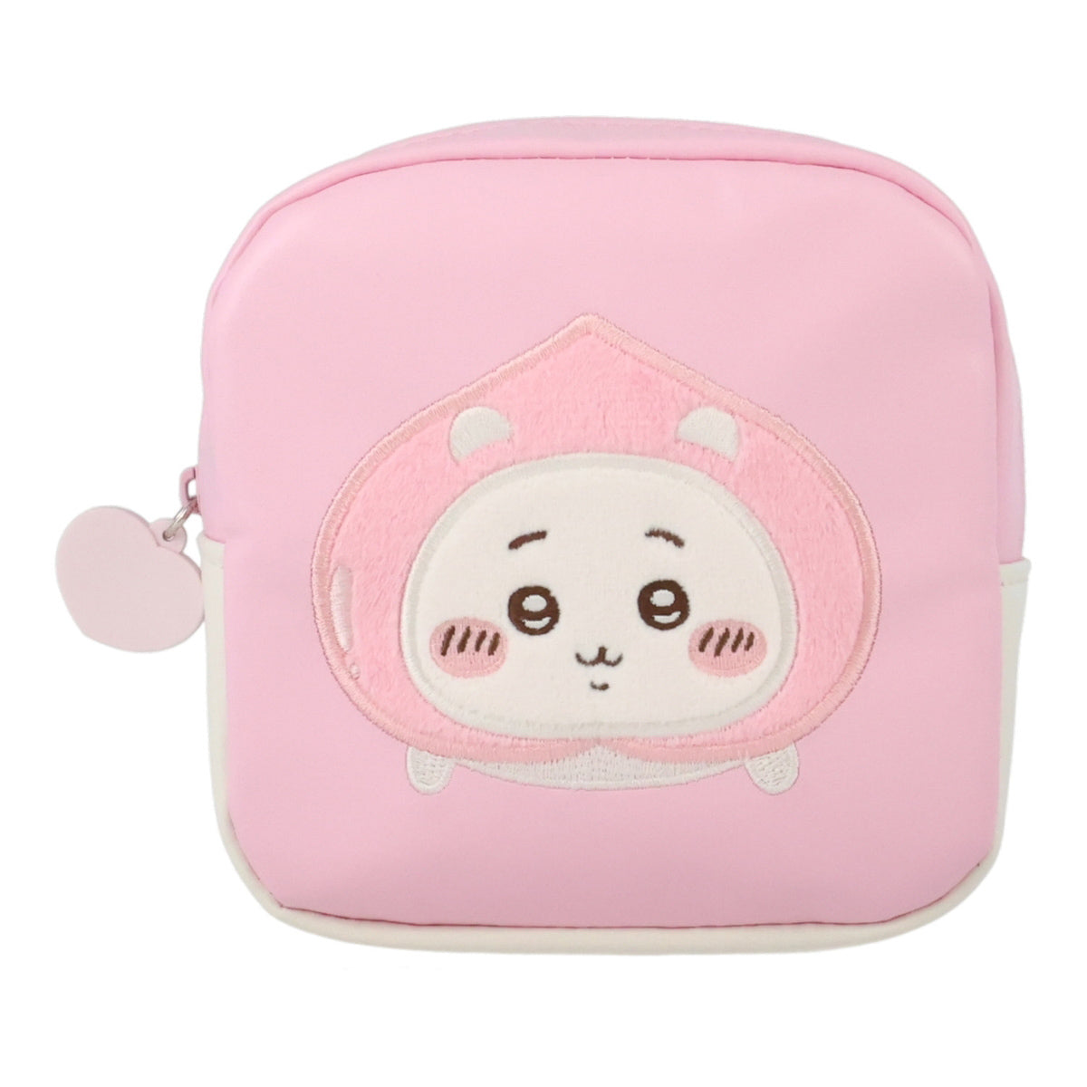 Chiikawa Square Pouch (Peach Chiikawa)