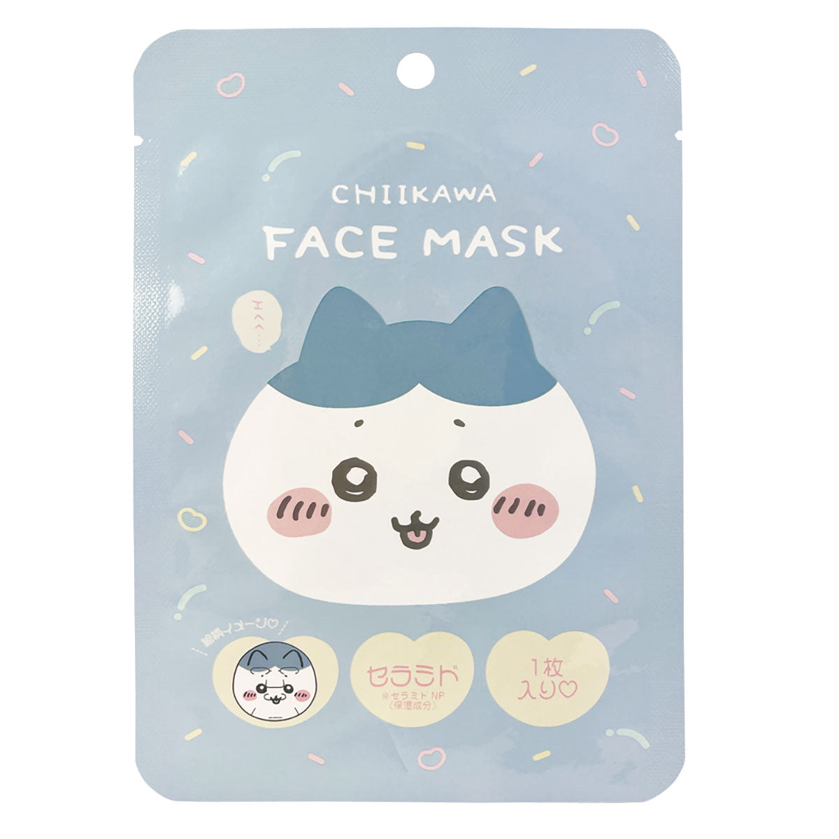 Chiikawa Face Mask (Hachiware)