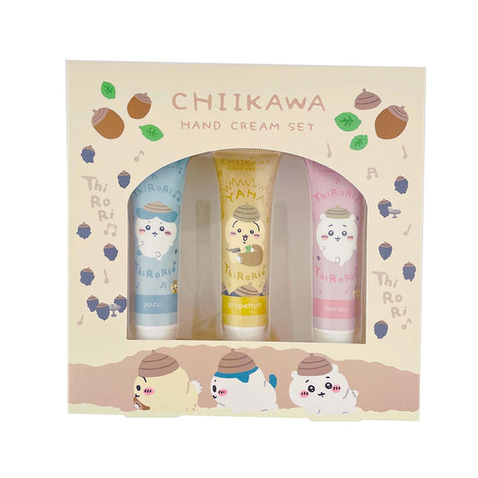 Chiikawa Hand Cream 3-Piece Set (Acorn DJ)