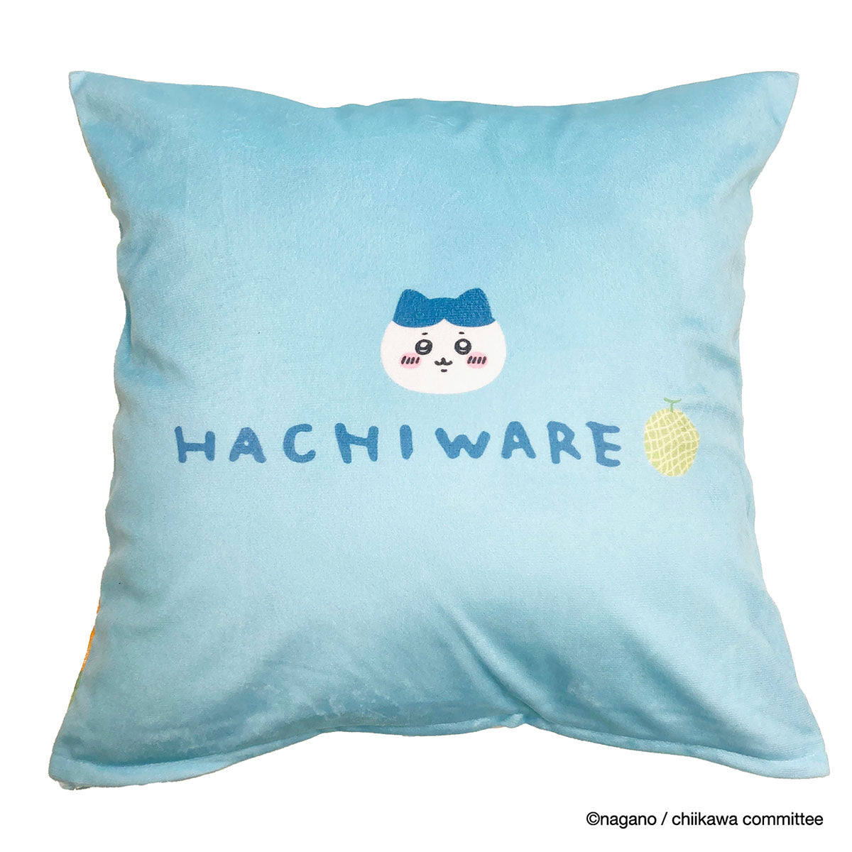 Chiikawa Cushion Cover (Hachiware, Melon)
