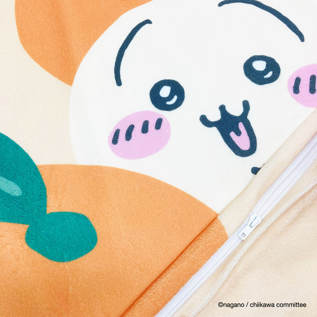 ちいかわ クッションカバー（うさぎ みかん）