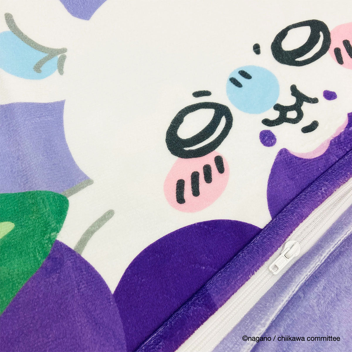 치이카와 쿠션 커버 (모몽가 포도)