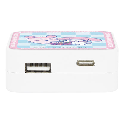 ちいかわ×サンリオキャラクターズ スーパーマーケットなUSB／USB Type-C ACアダプタ（古本屋＆マイメロディ）