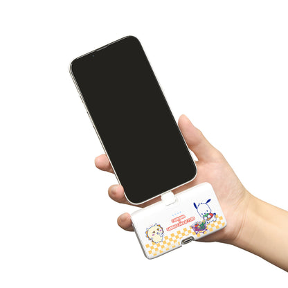 Chiikawa × Sanrio Characters Lightning/Type-C Connector Lithium-ion Charger 4000mAh (Shisa & Pochacco)