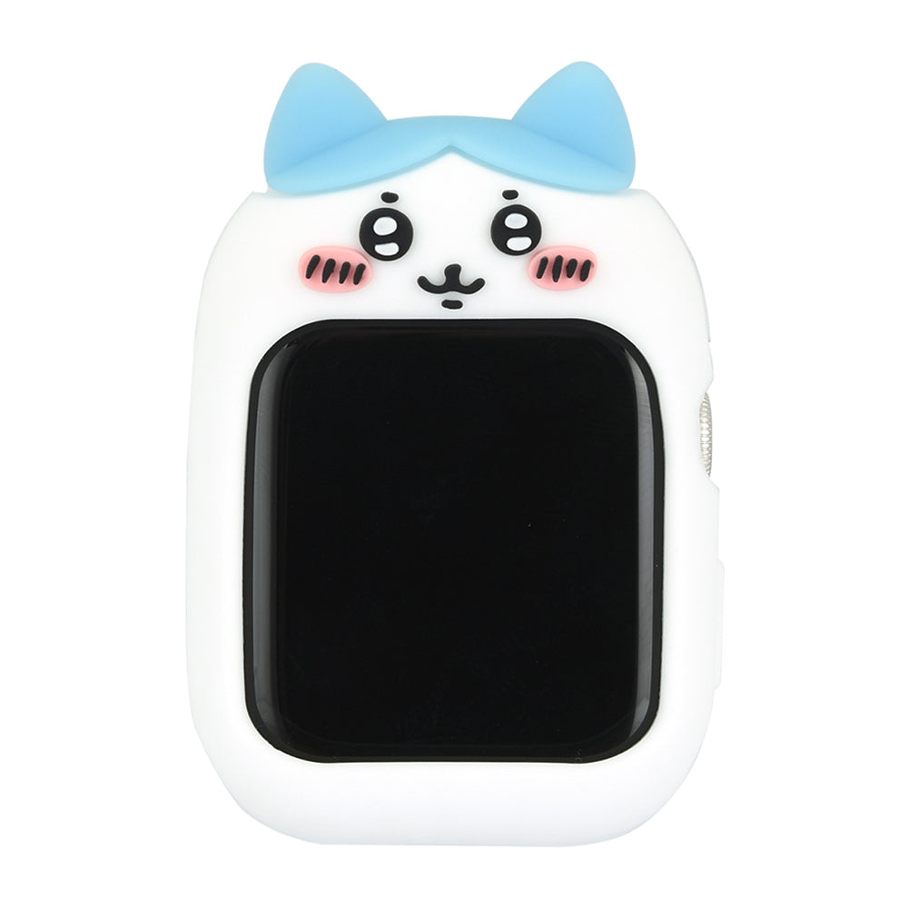Chiikawa Apple Watch 41/40mm Compatible Silicone Case (Hachiware)
