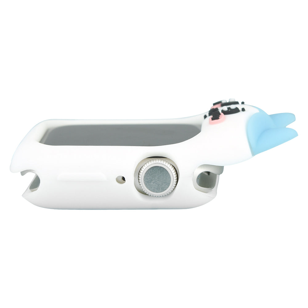 Chiikawa Apple Watch 41/40mm Compatible Silicone Case (Hachiware)