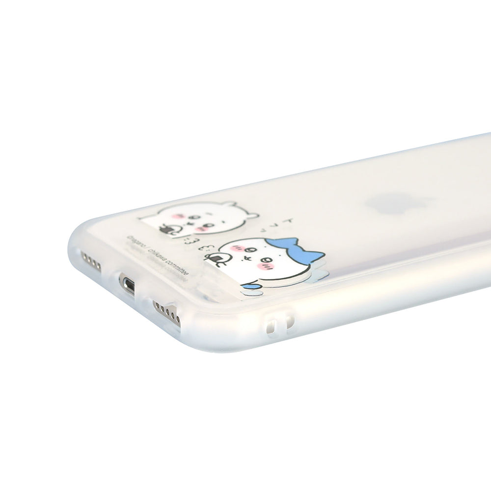 치이카와 IIIIfit Clear iPhone SE (3세대/2세대)/8/7/6s/6 호환 케이스 (주먹밥)