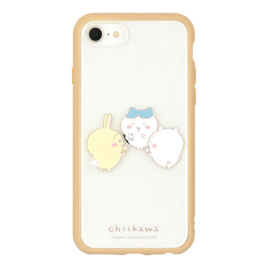 치이카와 IIIIfit Clear iPhone SE (3세대/2세대)/8/7/6s/6 호환 케이스 (바니아)