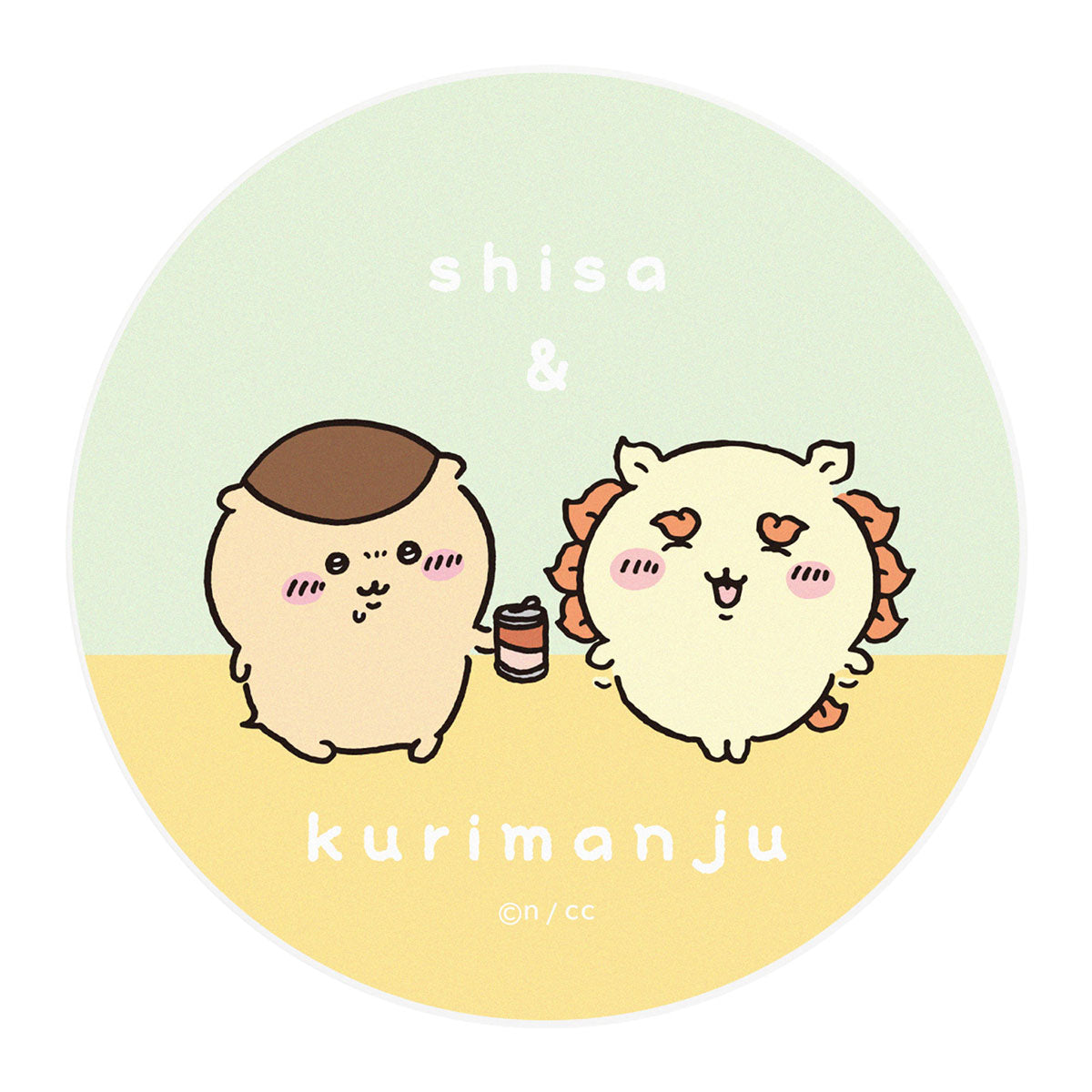 Chiikawa Cord Reel Case (Kurimanju & Shisa)