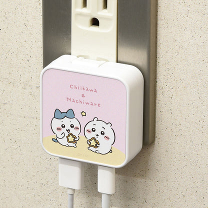 ちいかわ USB/USB Type-C ACアダプタ（ちいかわ＆ハチワレ）