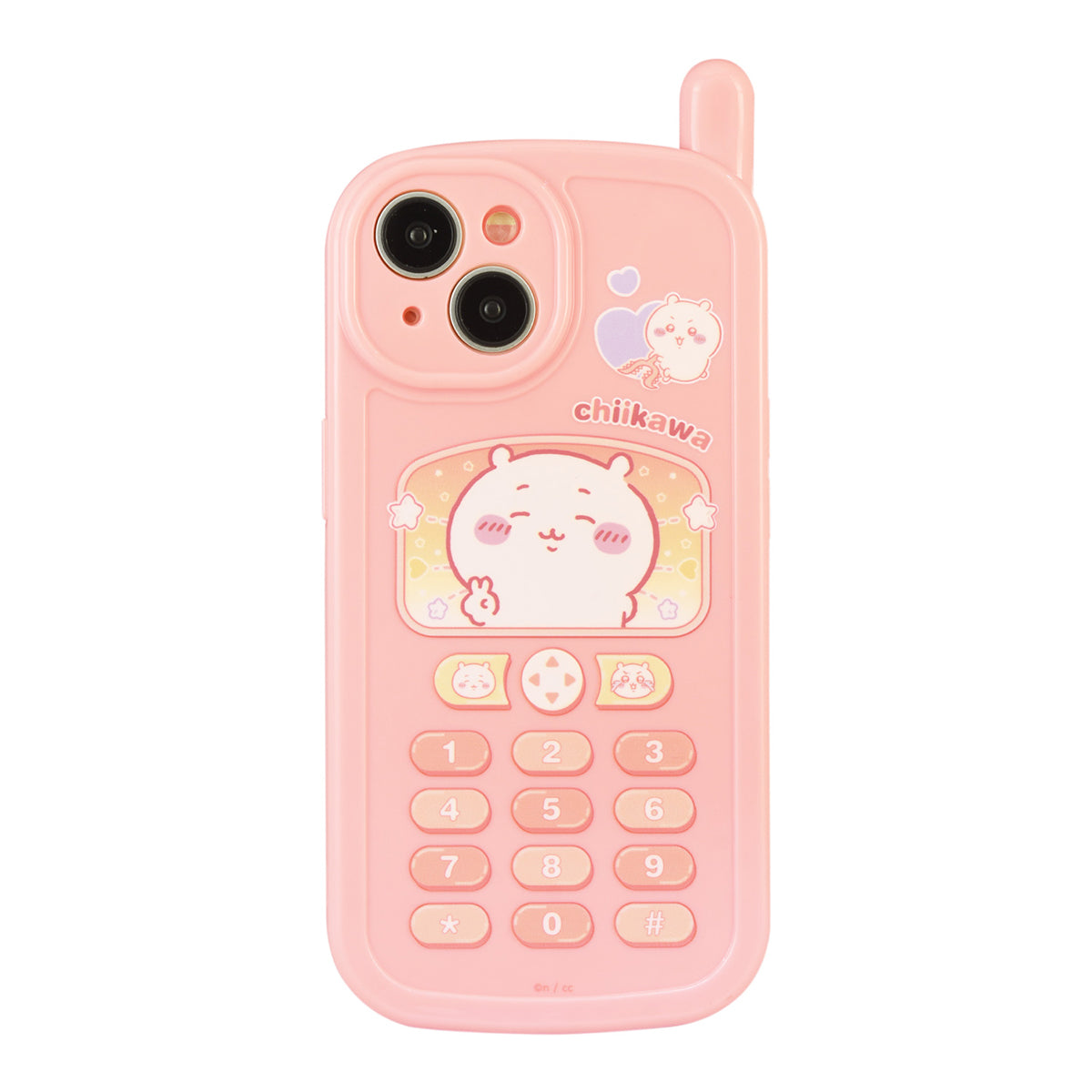 吉伊卡哇 iPhone兼容复古翻盖手机壳（吉伊卡哇）