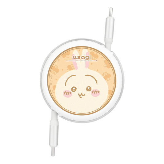 Chiikawa USB Type-C Sync & Charge Reel Cable (Usagi)