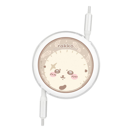 Chiikawa USB Type-C Sync & Charge Reel Cable (Rakko)