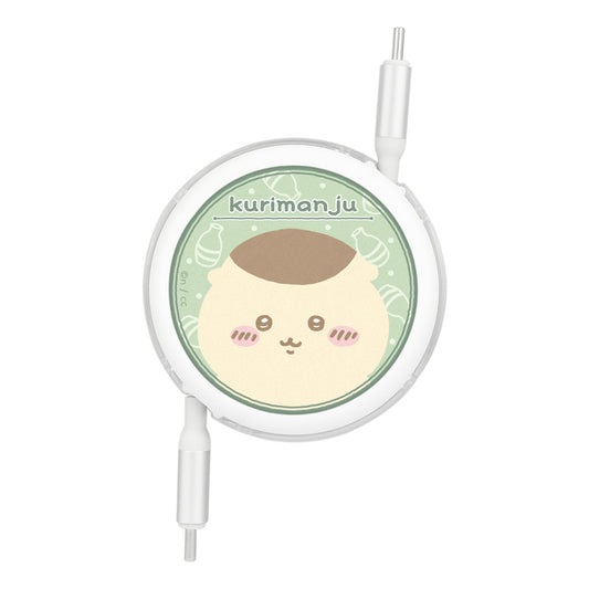 Chiikawa USB Type-C Sync & Charge Reel Cable (Kurimanju)