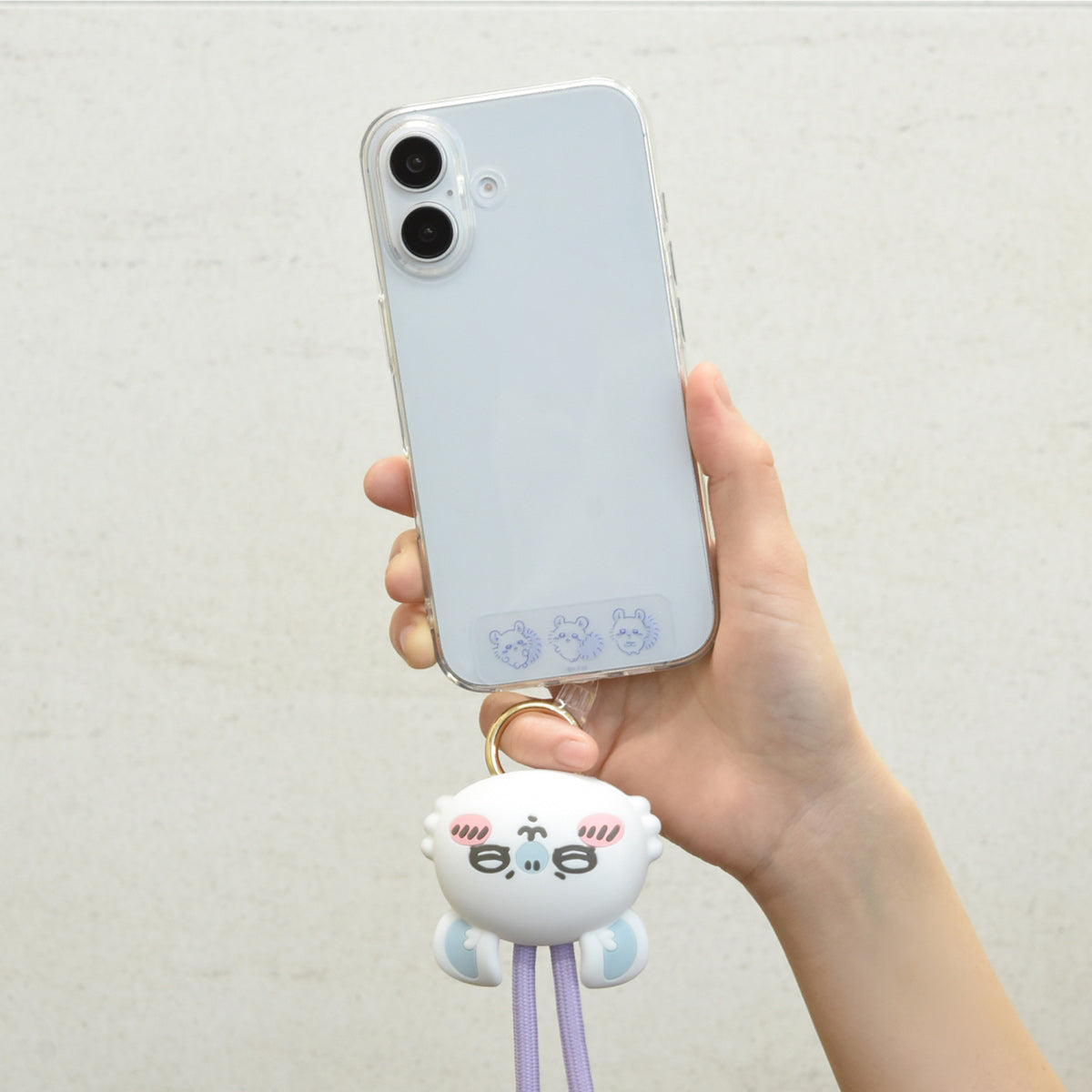 ちいかわ マルチリングプラス マスコットストラップ（モモンガ）